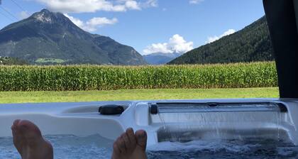 Ap. Deluxe with whirlpool and Finnish barrel sauna