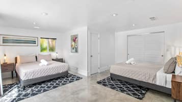 4 bedrooms, iron/ironing board, travel cot, free WiFi