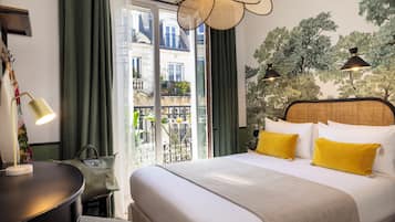 Habitación doble superior, balcón | Escritorio, espacio para trabajar con laptop y insonorización