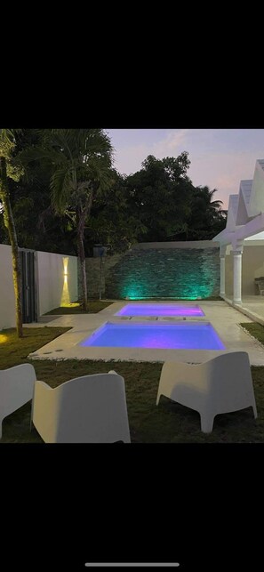 Outdoor pool - house with swimming pool (Las Terrenas)