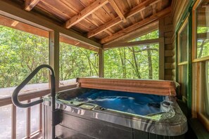 Indoor spa tub - Mountain Time - Hot Tub (Blue Ridge)