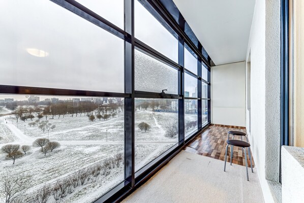 Basic-Apartment | Ausblick vom Zimmer