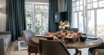 Silbermöwe im Lindenhof - designer apartment in country house style