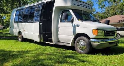 Limo Party Tailgate Bus