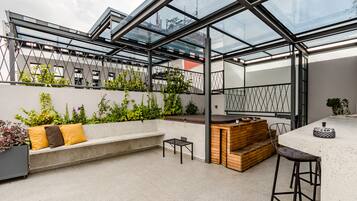 Terraza en la azotea