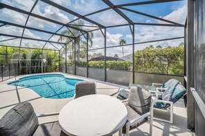 Alberca al aire libre 