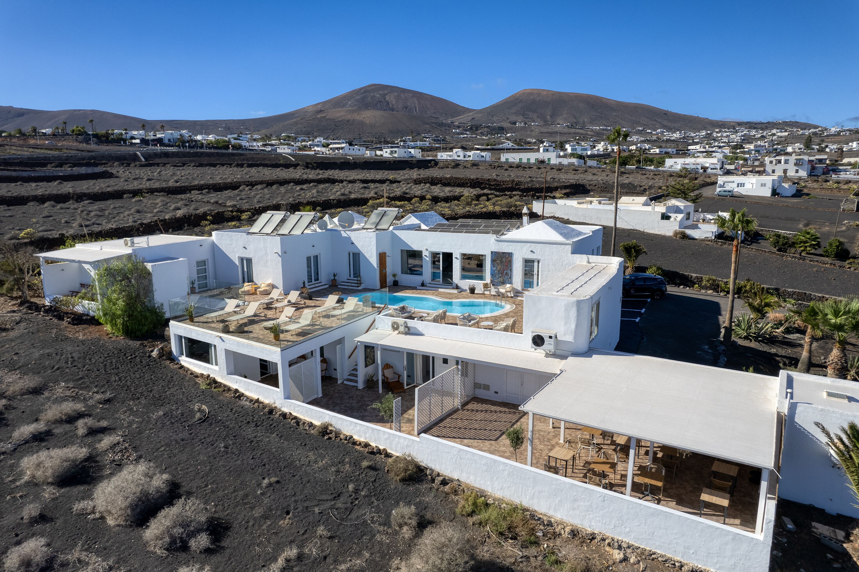 Voorkant van accommodatie