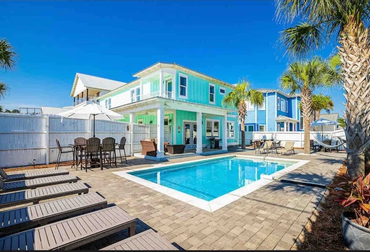 Außenpool, beheizter Pool