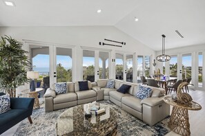 Smart TV, DVD player, table football - 4 Bedroom Beach Home on a Private Island with a Private Pool (Captiva)