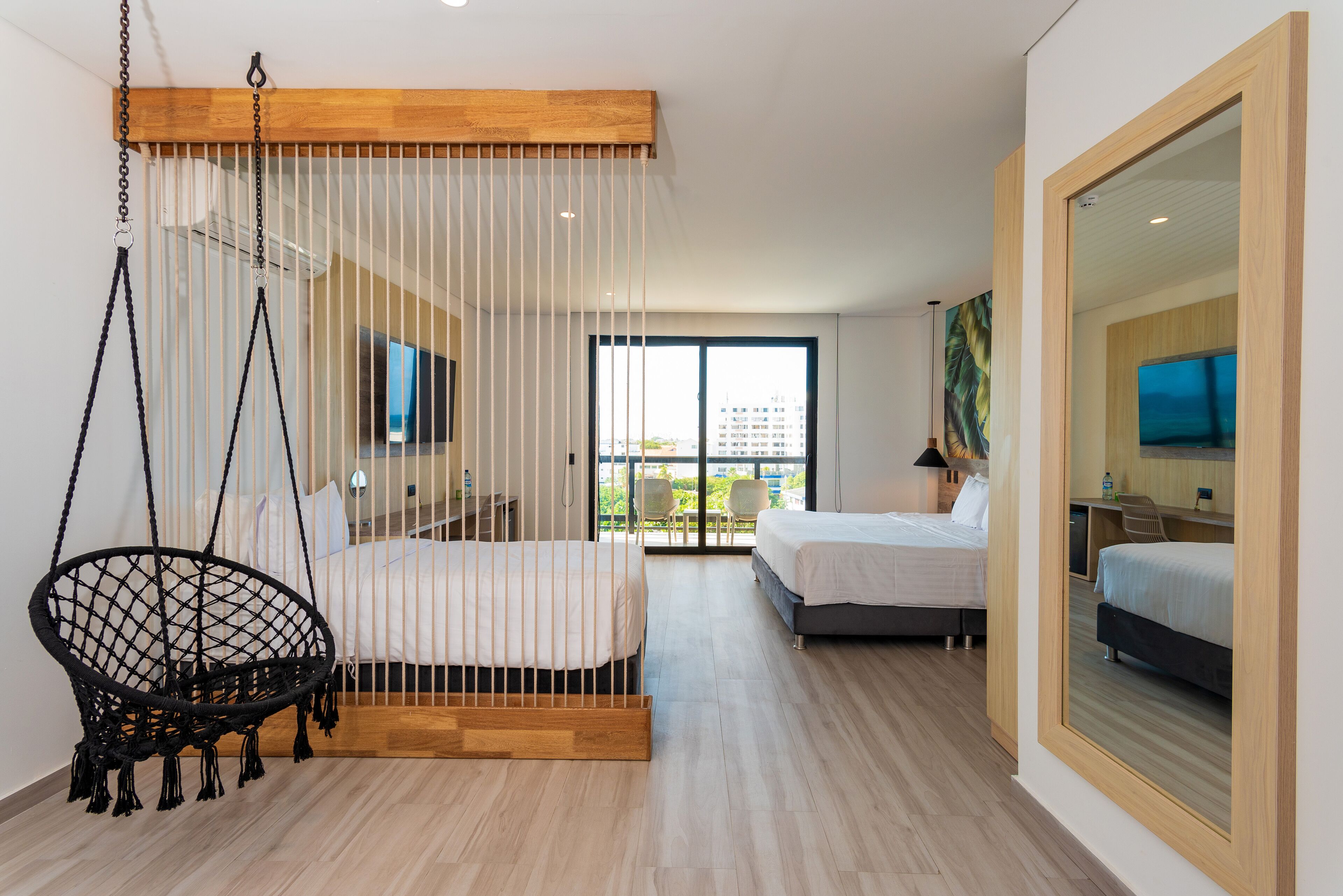 suite, balcony | living area