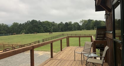 Barn Loft with Mountain Views, minutes from Hanging Rock State Park