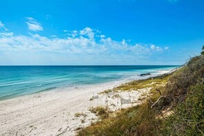 Tranquil Gulf shoreline with soft dunes and endless emerald waters. - Life's a Beach | Dog Friendly, 2 Pools (Santa Rosa Beach)