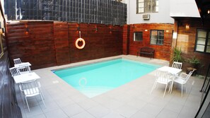 Outdoor pool - Hotel Sonetto (Santiago)