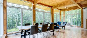 Grilled chamalow - between village and mountain