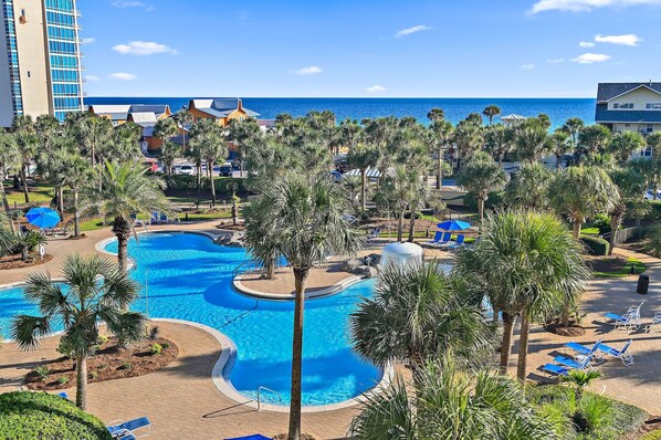 Alberca al aire libre 