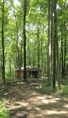 Exterior. Cabin in the woods. Minutes to Pymatuning Lake.