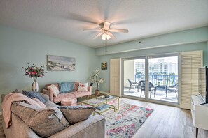 TV - Walk to Ocean: Condo w/ Pool in New Smyrna Beach (New Smyrna Beach)
