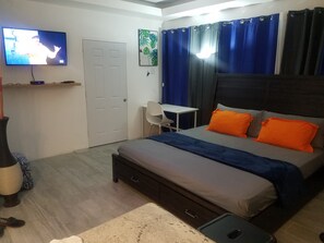 1 chambre, fer et planche à repasser, Wi-Fi gratuit