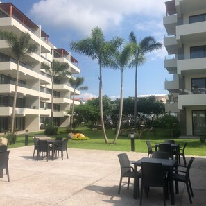 Restauration en plein air