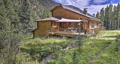 Silver Plume Mountain Haven with Views & Deck!