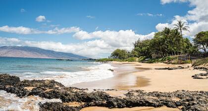 Beautiful 1BR/2BA ground floor unit, Kamaole Sands resort. 1 min walk to beach!