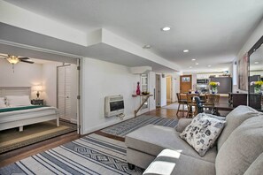 TV, books - 4 Mi to Coors Field: Charming Apartment w/ Patio (Denver)