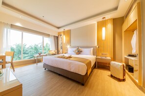 Deluxe Studio, 1 Katil Raja (King) | Bar mini, meja, ruang kerja komputer riba, seterika/papan seterika 
