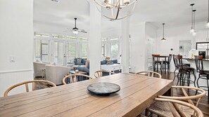 Dining - Spacious Family Home, Private Pool, 6-Seater Golf Cart! ~ Heartbeat of Seagrove (Santa Rosa Beach)