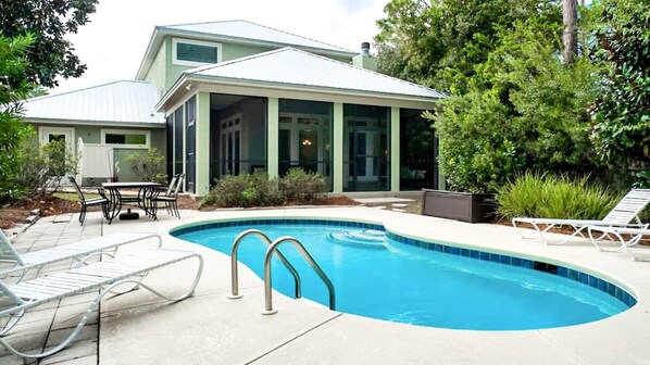 Pool - Spacious Family Home, Private Pool, 6-Seater Golf Cart! ~ Heartbeat of Seagrove (Santa Rosa Beach)