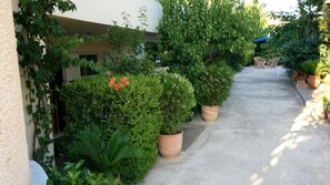 Overnattingsstedets uteområder