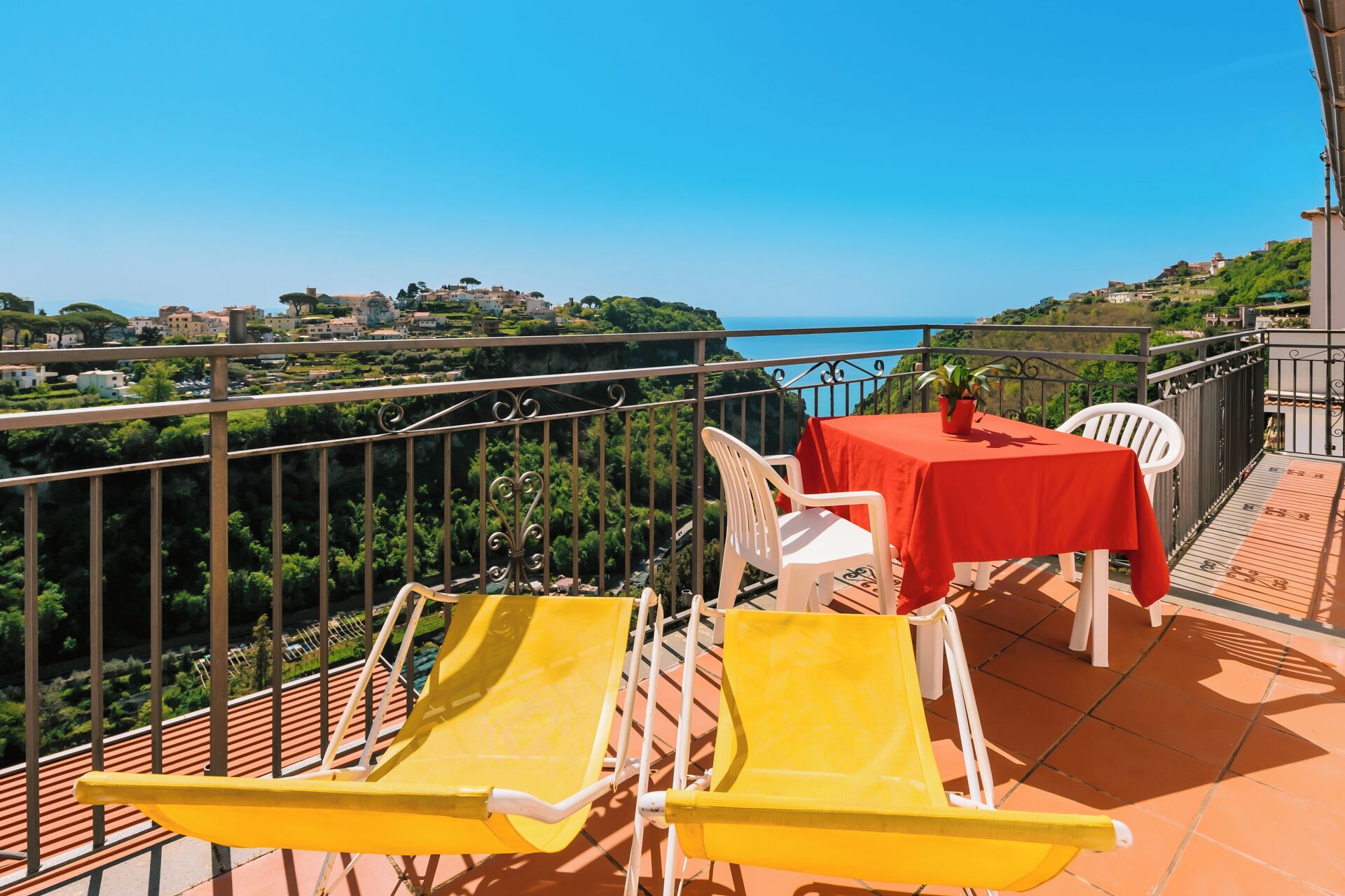 comfort double or twin room, 1 bedroom, non smoking, sea view | terrace/patio