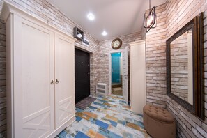 Apartamento | 2 quartos, roupas de cama antialérgicas, individualmente decorados