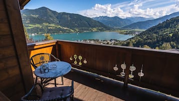 Panoramic-Chalet | Blick vom Balkon