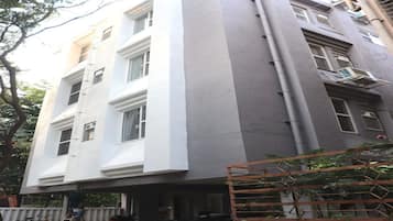 Fassade der Unterkunft