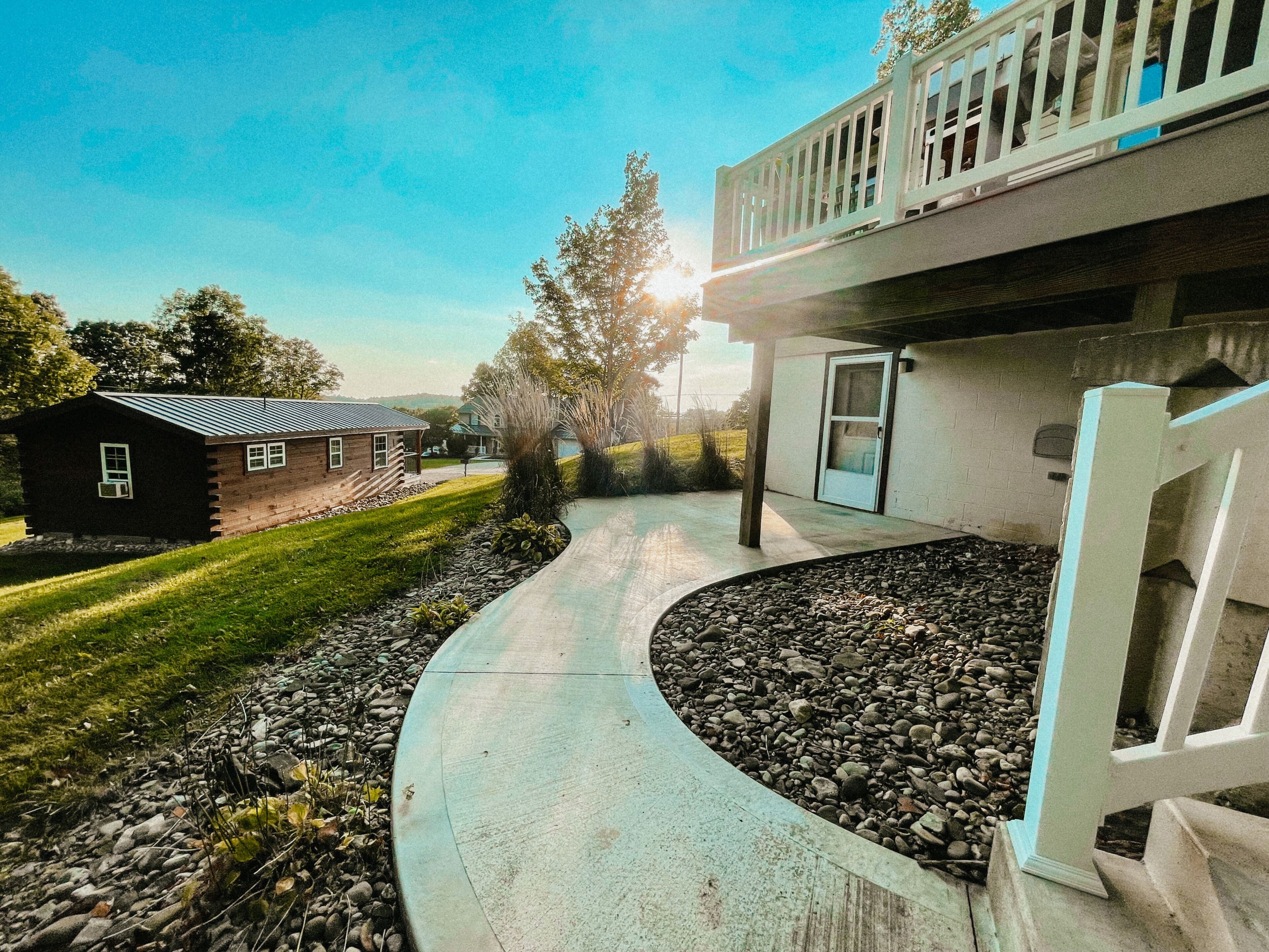 Overnattingsstedets uteområder