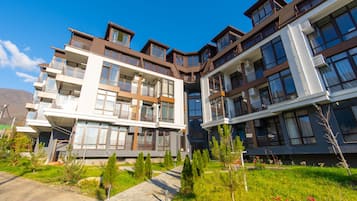 Fassade der Unterkunft