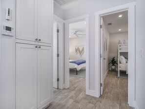 3 bedrooms, travel cot, WiFi, bed sheets
