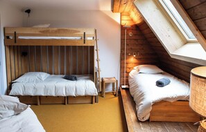 2 habitaciones, wifi gratis y ropa de cama