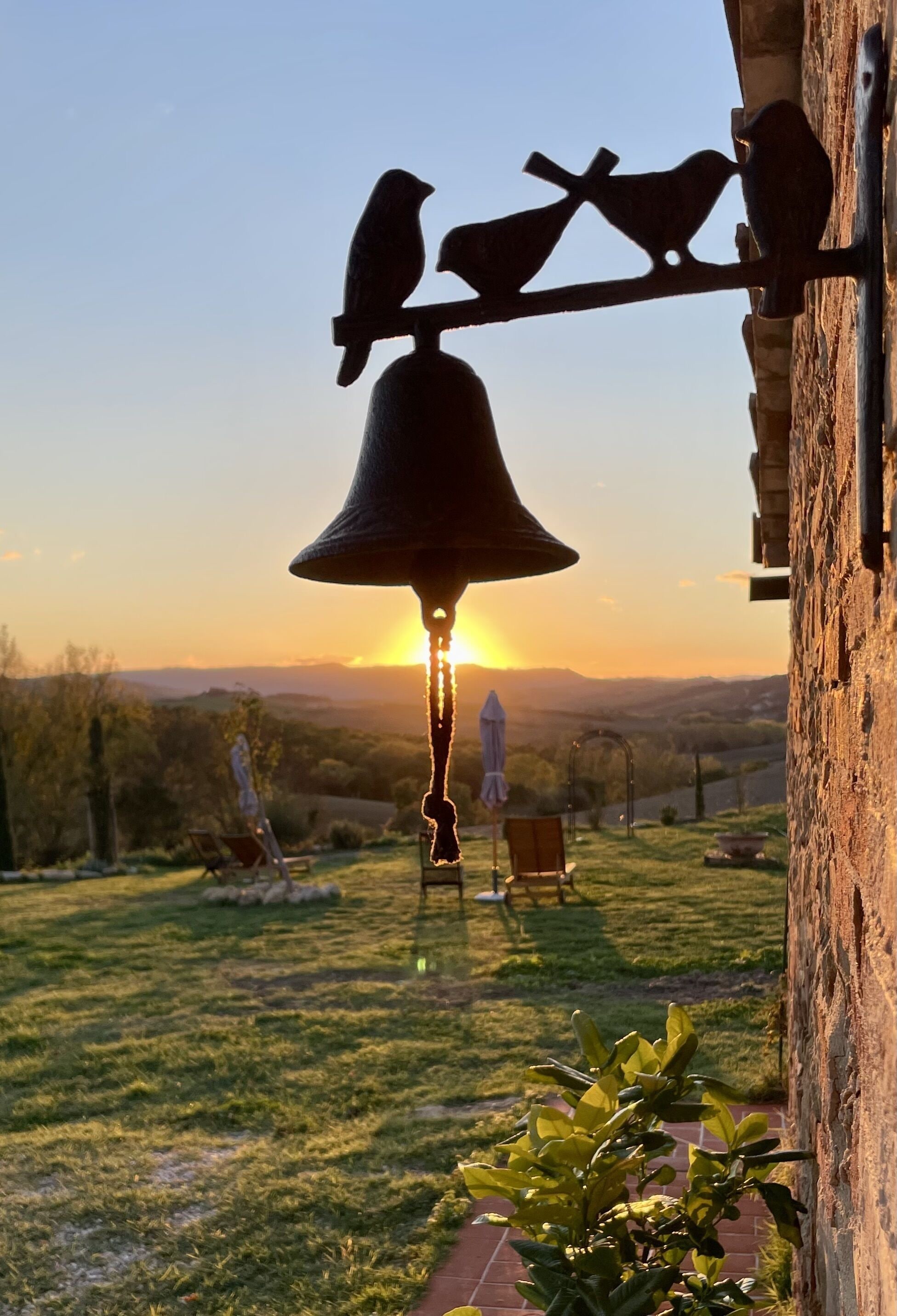 Vue depuis l’hébergement