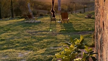 Vue depuis lâhĂ©bergement