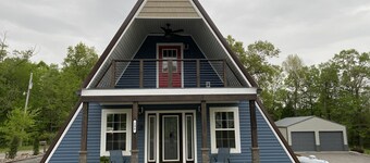 A-Frame of Mind is a perfect cozy getaway in a lakeside community!