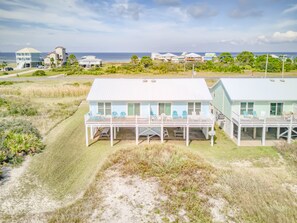 Exterior - New Owner Listing! 900' to PRIVATE Beach Access! Gulf & Mobile Bay Views! (Gulf Shores)