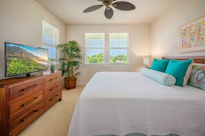 2 soverom, strykejern/-brett, reiseseng for barn og wi-fi (inkludert)