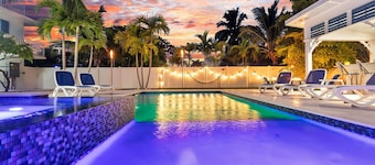 Waterfront Home in Islamorada with outdoor kitchen, pool, spa, boat dockage