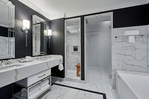 Designer toiletries, hair dryer, bathrobes, slippers - The LaSalle Chicago, Autograph Collection by Marriott (Chicago)