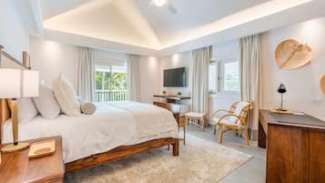 4 habitaciones, caja de seguridad en la habitación y escritorio