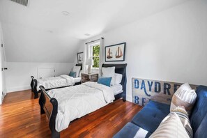 4 habitaciones, cuna de viaje, wifi gratis y ropa de cama 