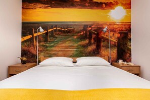 2 makuuhuonetta, silitysrauta/-lauta, internet