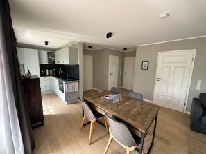 Fridge, oven, stovetop, dishwasher - Terrassenwohnung mit Flair (Wangerooge)