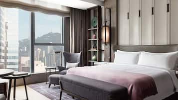 Suite, 1 Bedroom (Living Area) | Down comforters, minibar, in-room safe, individually decorated